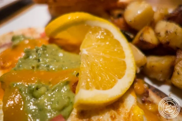 Huevos rancheros at Mikie Squared in Hoboken, NJ