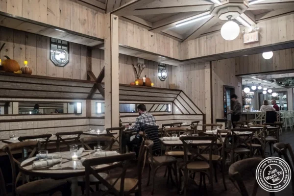 Dining room at Telepan Local in TriBeCa, New York, NY