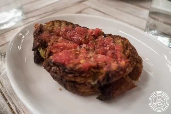 Grilled cheese at Telepan Local in TriBeCa, New York, NY