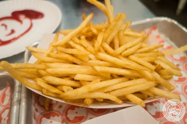 French fries at Blue Ribbon Fried Chicken in the East Village, New York, NY