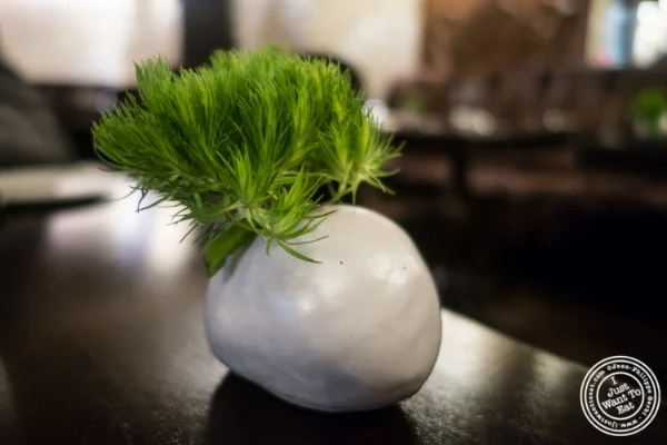Table at Betony in New York, NY