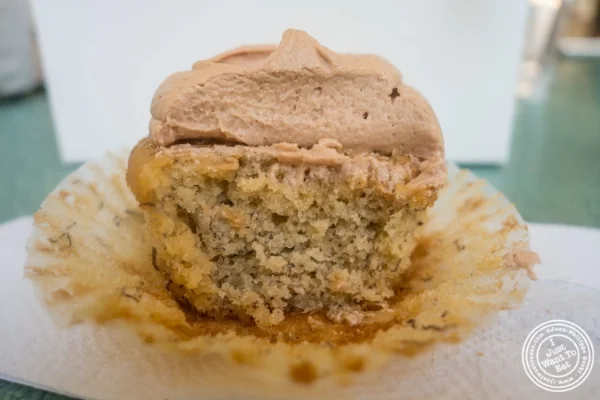 Banana - Nutella cupcake at Billy's Bakery in Tribeca, New York, NY