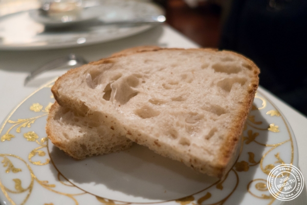 Country bread at Ai Fiori in New York, NY