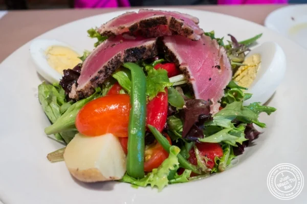 Salade Niçoise at Landmarc in Tribeca, New York, NY