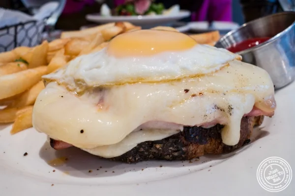 Croque Monsieur at Landmarc in Tribeca, New York, NY