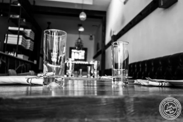 Table at Via Vai in Astoria, NY