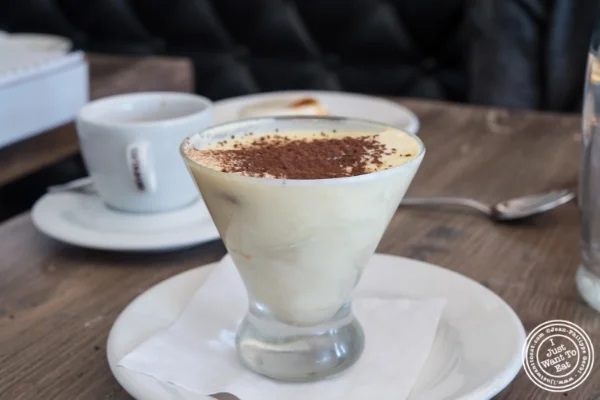 Tiramisu at Via Vai in Astoria, NY