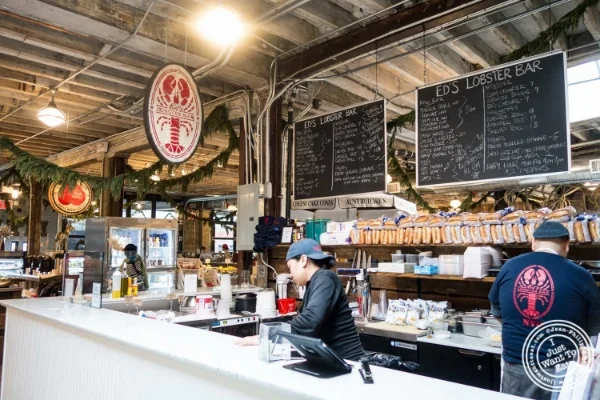 Ed's Lobtser Bar at The Gansevoort Market in New York, NY
