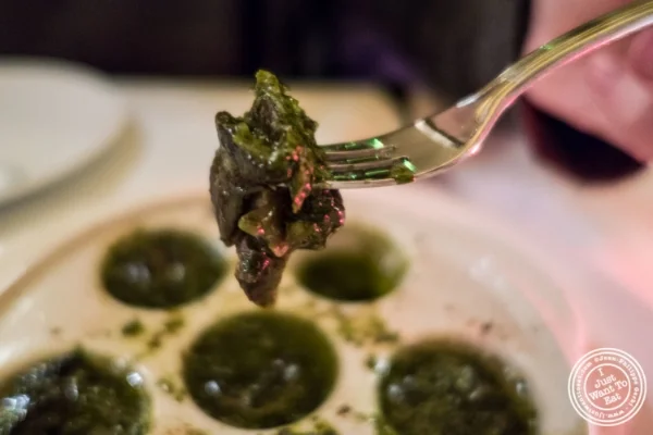 Escargots at Cercle Rouge, French Bistro in Tribeca, New York, NY