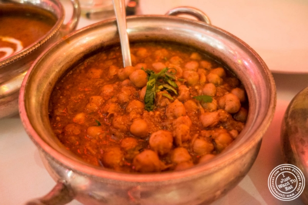 Chana Masala at Devi, Indian restaurant in NYC, New York