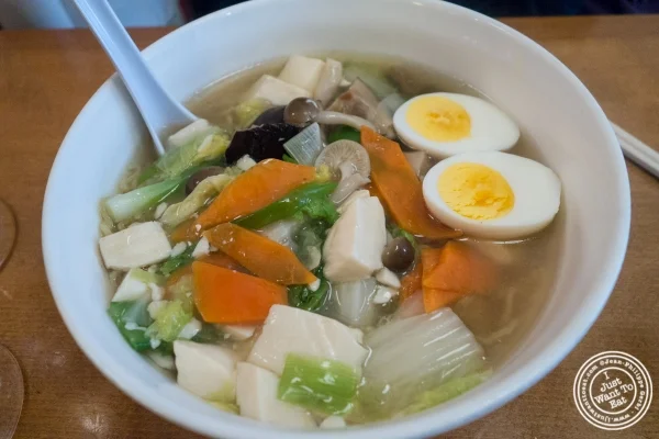Kinoko ramen at Menkui-Tei Ramen Shop in The East Village, New York, NY