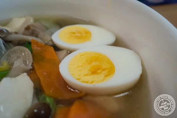 Kinoko ramen at Menkui-Tei Ramen Shop in The East Village, New York, NY