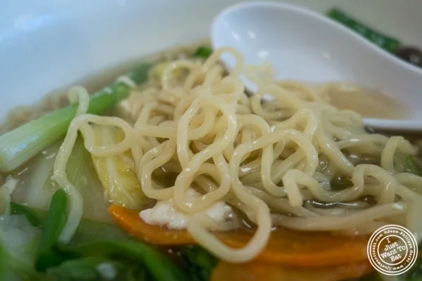 Kinoko ramen at Menkui-Tei Ramen Shop in The East Village, New York, NY