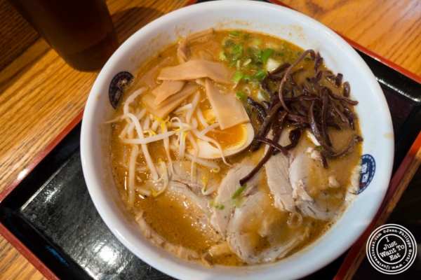 Miso Ramen at Terakawa Ramen in NYC, New York