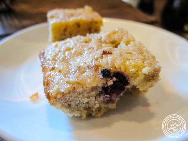 Blueberry muffin at Bobo in NYC, Ne w York