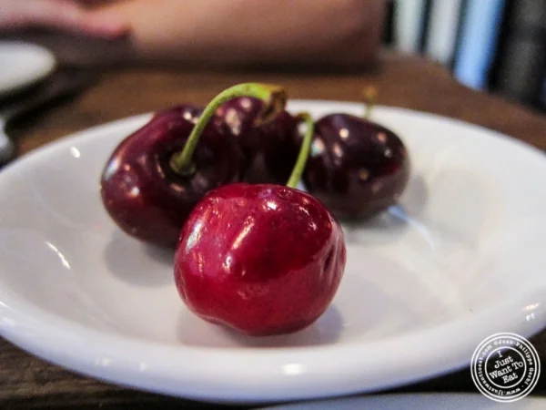 Cherries at Bobo in NYC, Ne w York