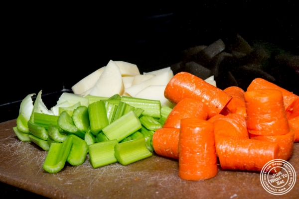 Vegetables for the broth