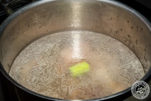 Chicken and pork broth
