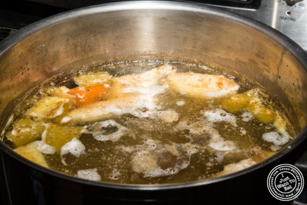 Chicken and pork broth