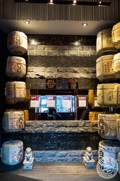 Entrance of Fushimi in Williamsburg, Brooklyn, NY