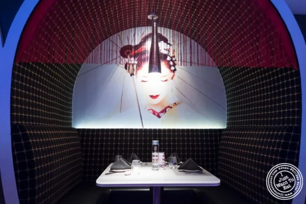 Dining room at Fushimi in Williamsburg, Brooklyn, NY