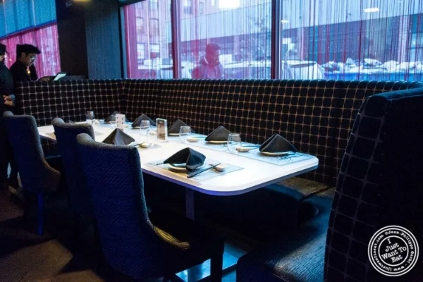 Dining room at Fushimi in Williamsburg, Brooklyn, NY