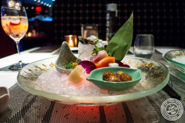 Sashimi at Fushimi in Williamsburg, Brooklyn, NY