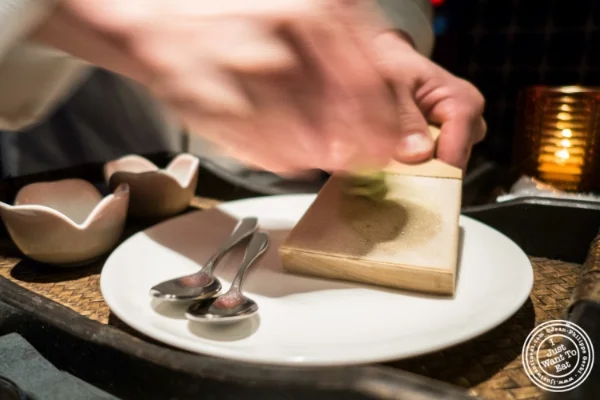 Fresh wasabi at Fushimi in Williamsburg, Brooklyn, NY