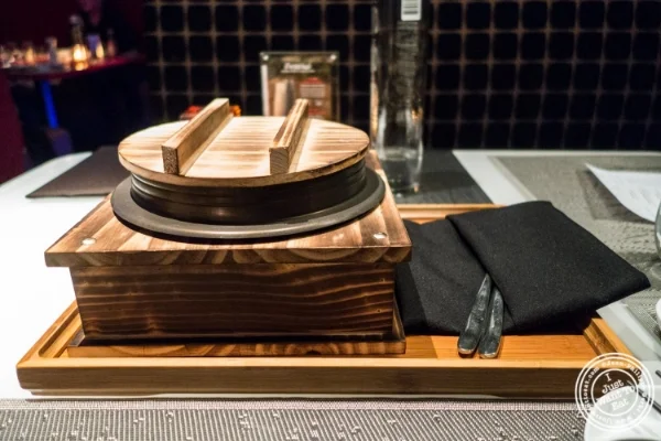 Kamadaki rice at Fushimi in Williamsburg, Brooklyn, NY