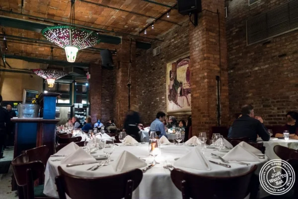 Dining room at Tribeca Grill in NYC, New York