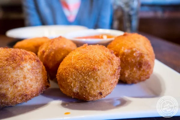 Arancini di riso at Da Mikele by Luzzo's in Tribeca, NYC, New York