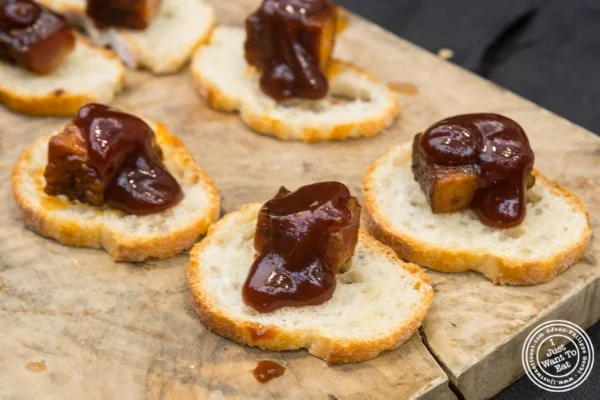 Applewood smoked bacon from Bar Bacon at Bacon and Beer Classic 2015 At Citi Field