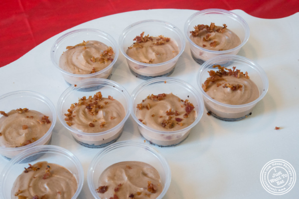 Nutella and Bacon Cheesecake from Bespoke at at Bacon and Beer Classic 2015 At Citi Field