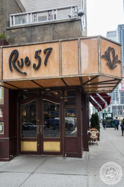 Rue 57 in NYC, New York