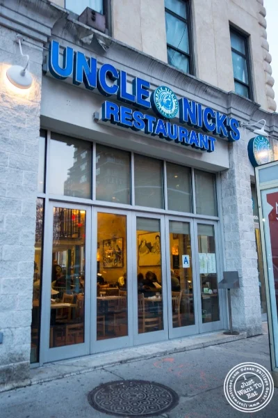 Uncle Nick's, Greek Restaurant in NYC, New York