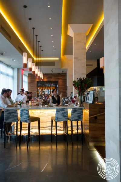 Bar at Tamarind in TriBeCa, NYC, New York