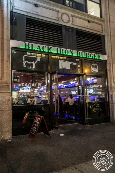 Black Iron Burger in Chelsea, NYC, New York