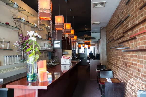 Dining room at Luscious Thai in NYC, New York