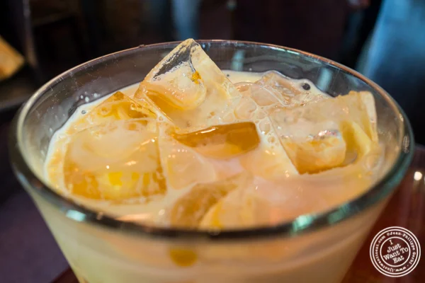 Thai iced tea at Luscious Thai in NYC, New York