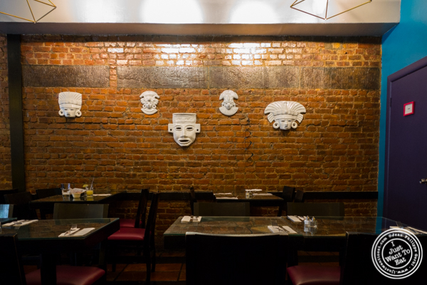 Dining room at Diego's, Mexican restaurant in Hell's Kitchen