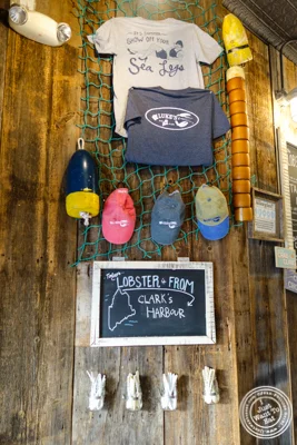 Decor of Luke's Lobster in Hoboken, NJ
