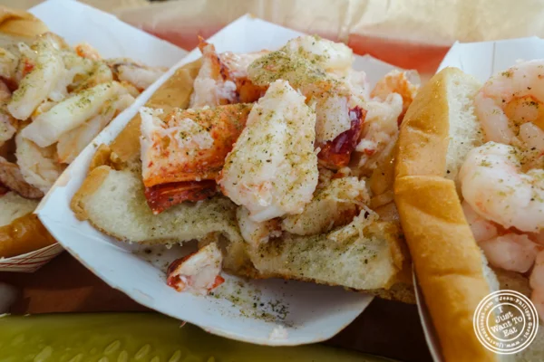 Lobster roll at Luke's Lobster in Hoboken, NJ