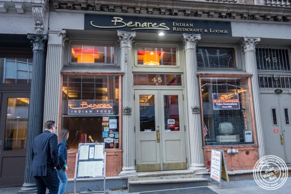 Benares, Indian restaurant in TriBeCa, NYC, New York