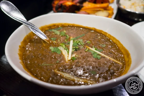 Dal makhni at Benares, Indian restaurant in TriBeCa, NYC, New York