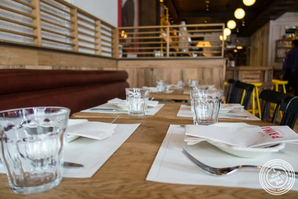 Dining room at Bar Primi in NYC, New York