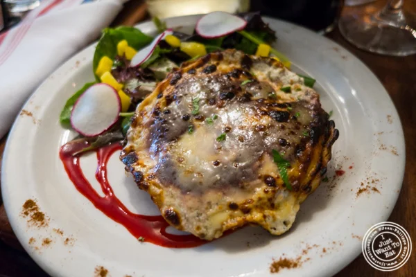 Goat cheese tart at La Sirene, French Restaurant, NYC, New York