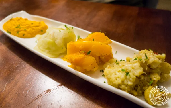 Vegetables at La Sirene, French Restaurant, NYC, New York