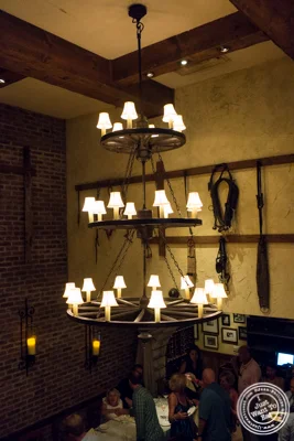 Dining room at La Masseria in NYC, New York