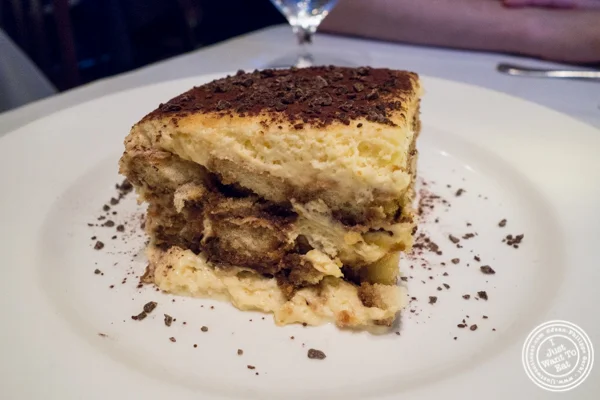 Tiramisu at La Masseria in NYC, New York