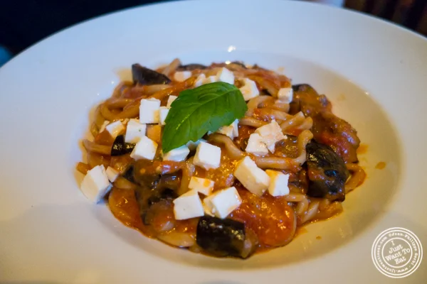 Scialiatelli quattro passi at La Masseria in NYC, New York